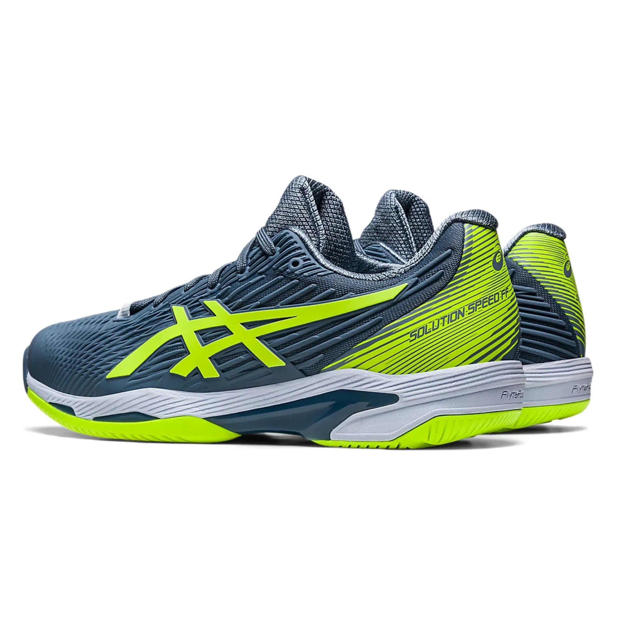 ASICS Solution Speed FF2 (Men's) > Steel Blue/Hazard Green