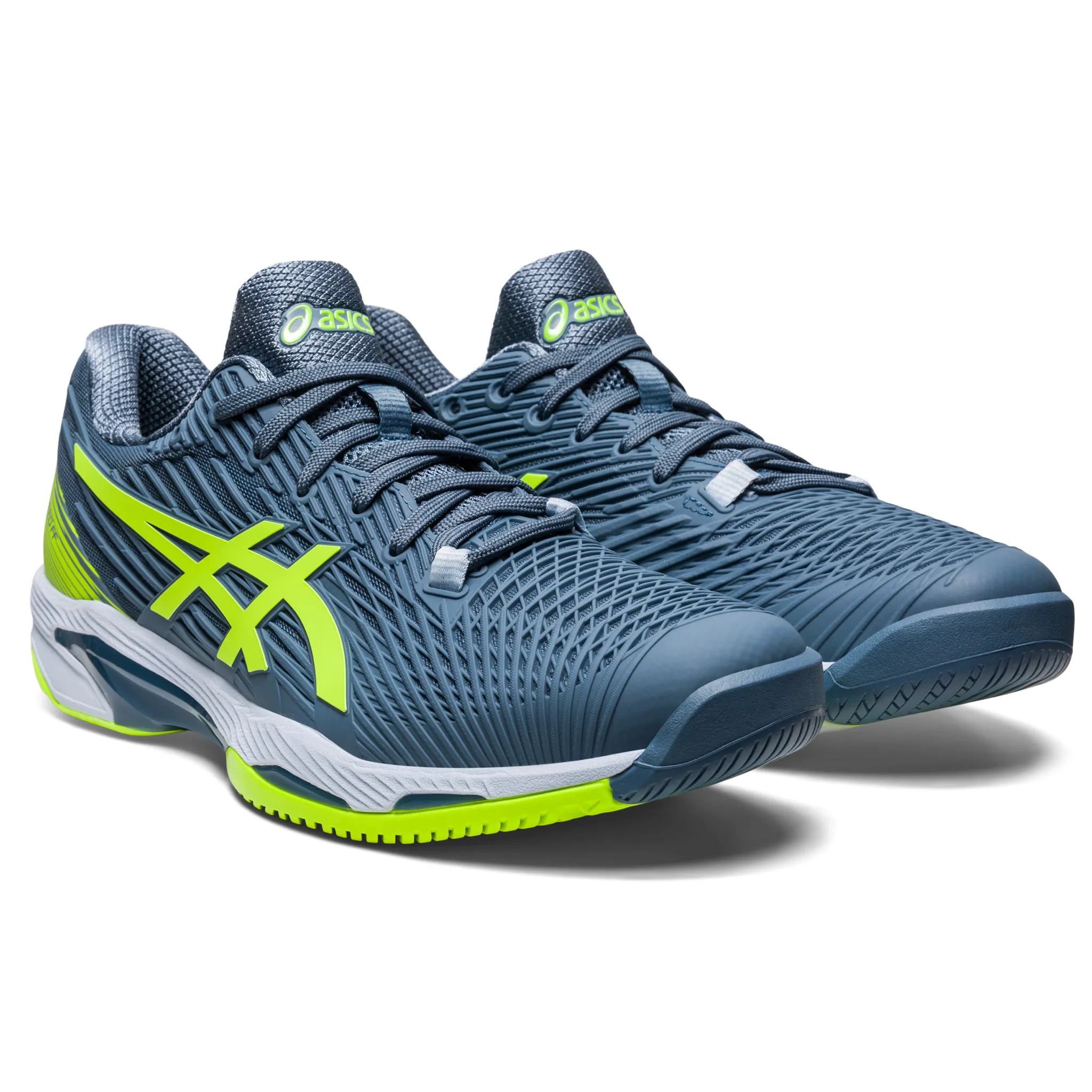 ASICS Solution Speed FF2 (Men's) > Steel Blue/Hazard Green