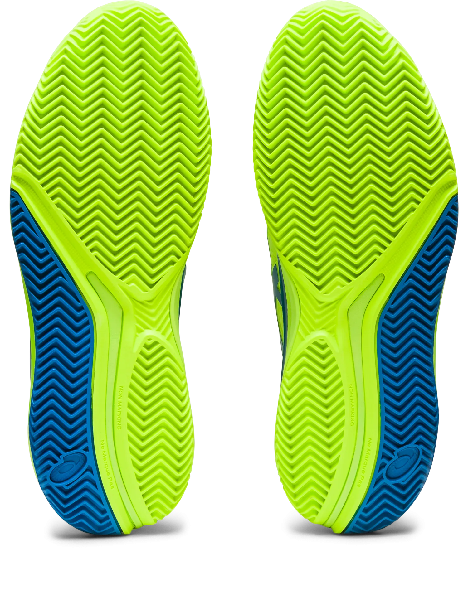 Asics Women's Gel-Resolution 9 Clay Tennis Shoes In Hazard Green/Reborn Blue