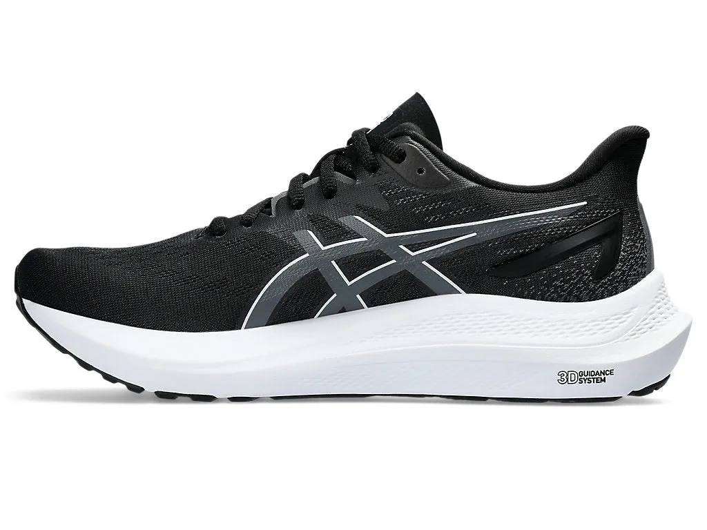 Asics Women's GT-2000 12 Running Shoes in Black/Carrier Grey