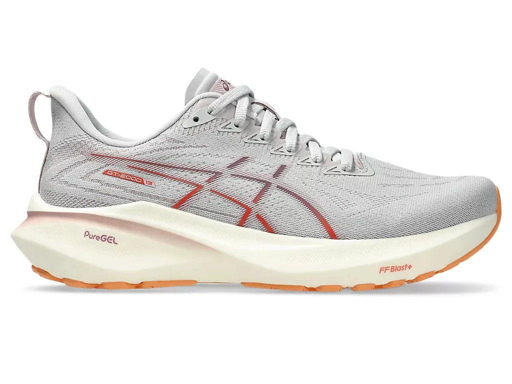 Asics Women's GT-2000 13 Running Shoes in Concrete/Watershed Rose