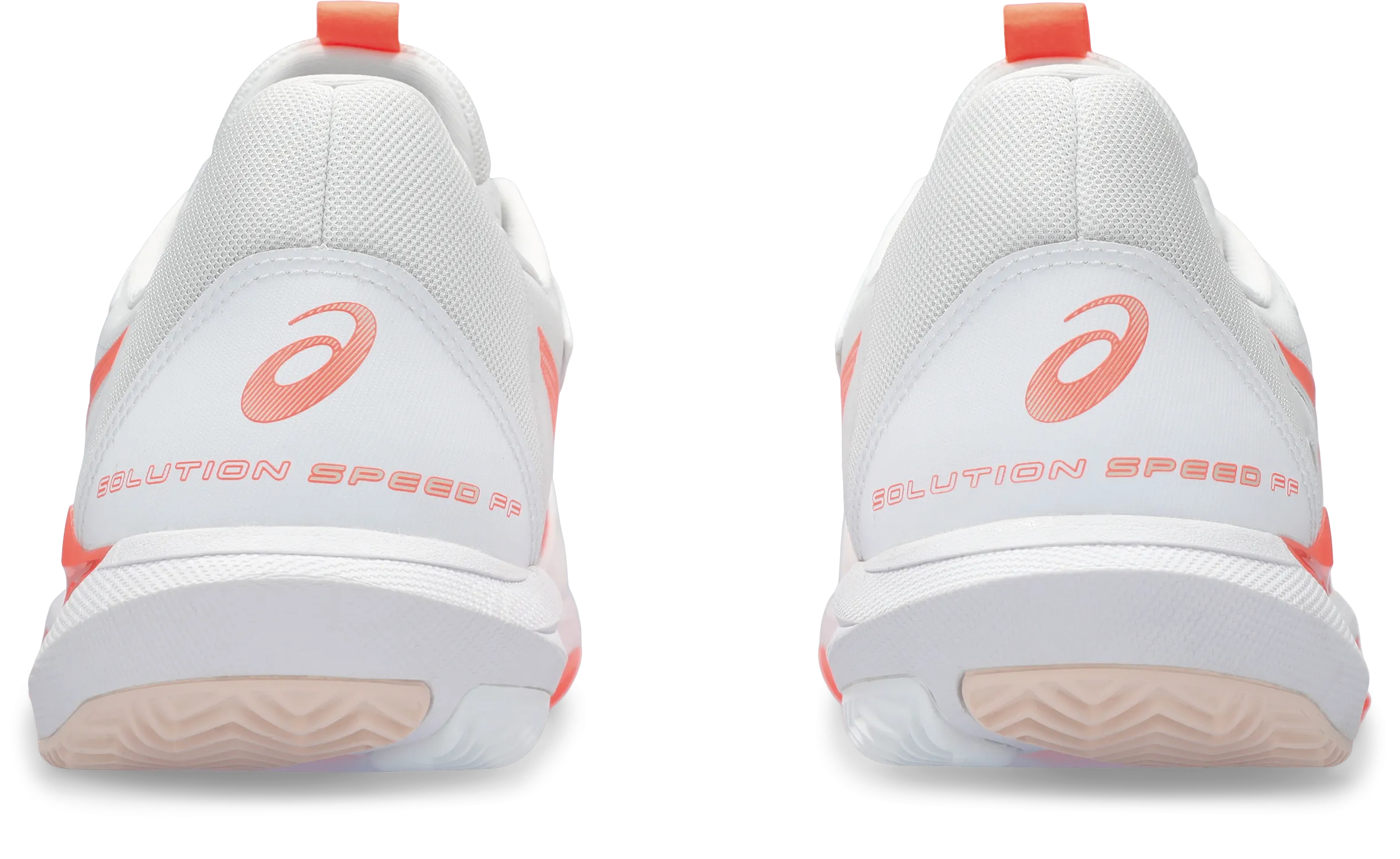 Asics Women's Solution Speed FF 3 Clay Court (White/Coral)
