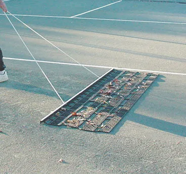 Aussie Clean Sweep 8' Wide Clay Court Drag Broom