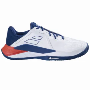 Babolat Men's Propulse Fury 3 All Court - White/Estate Blue