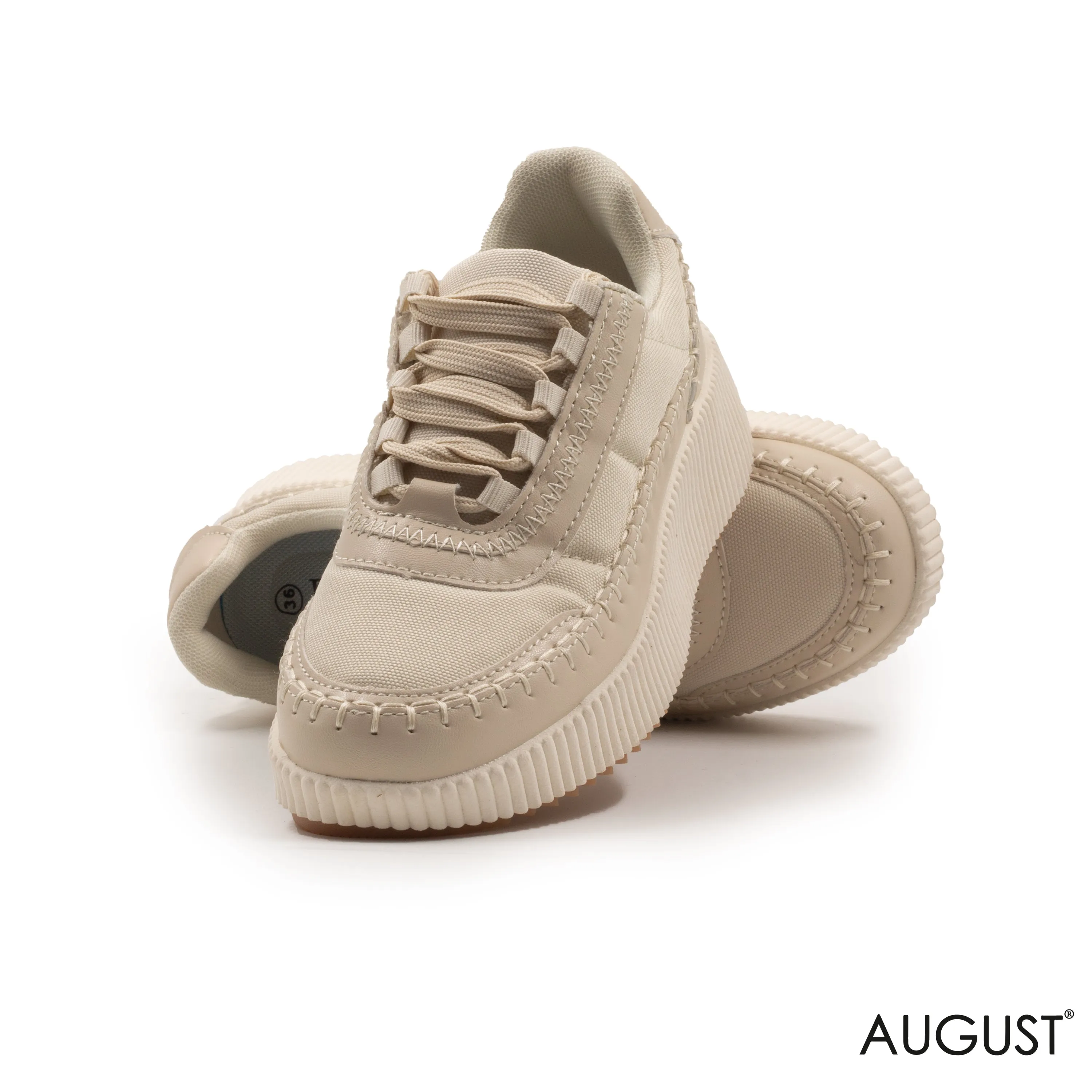 BEIGE KINT SNEAKERS WITH CHUNKY SOLE