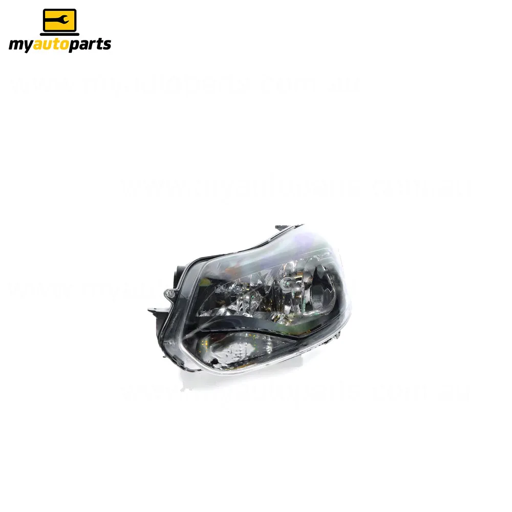 Black Head Lamp Passenger Side Genuine Suits Ford Focus LW 2011 to 2012