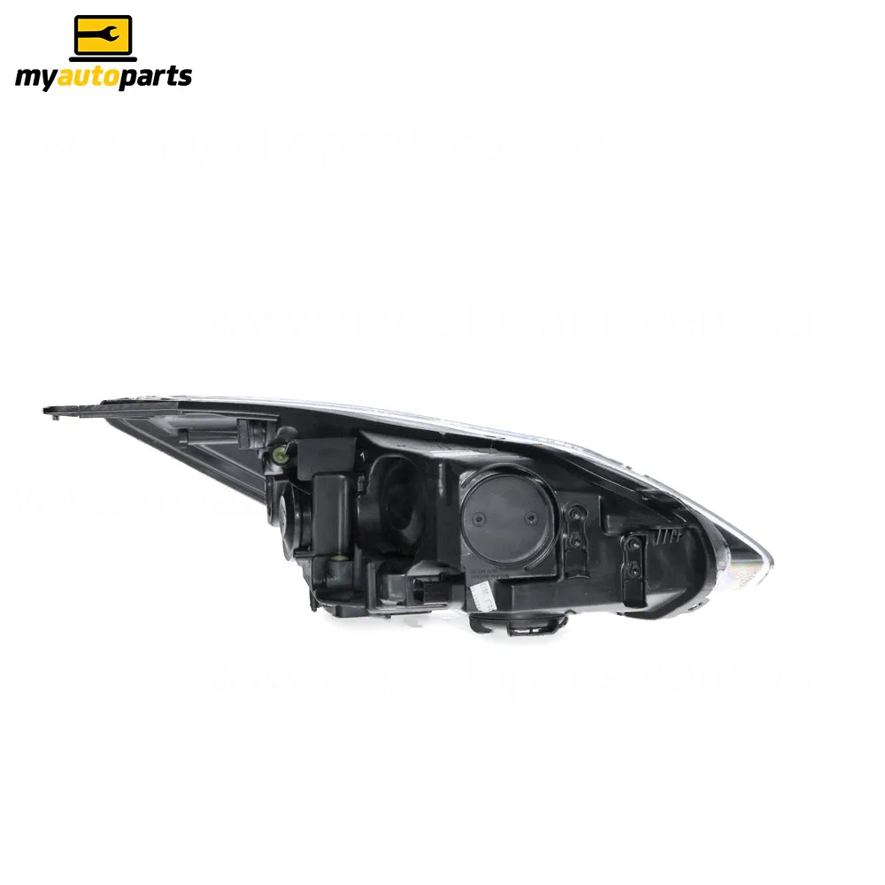 Black Head Lamp Passenger Side Genuine Suits Ford Focus LW 2011 to 2012