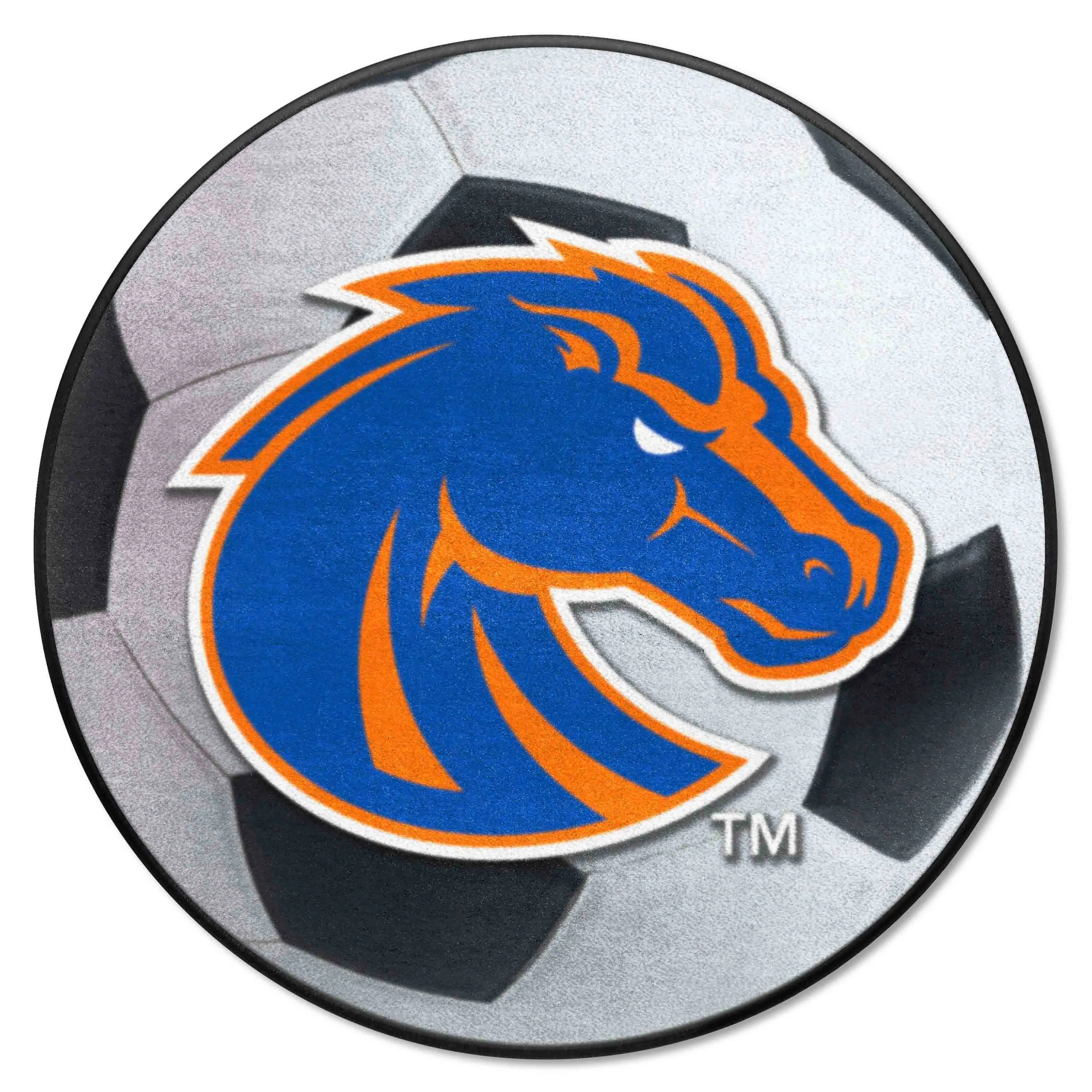 Boise State University Soccer Ball Mat