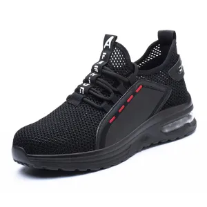 Breathable Lightweight Safety Work Shoes Anti-slippery For Men Women