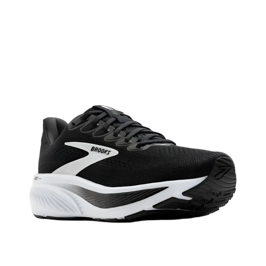 Brooks Men's Ghost 17 Dynamic Road Running Sneaker - Black/Grey/White