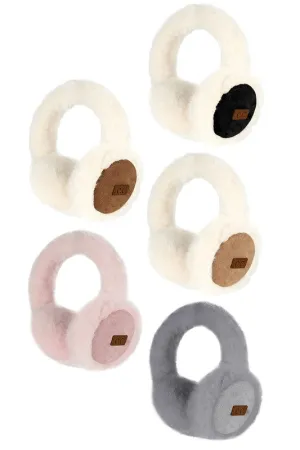 CC Suede And Fur Earmuff