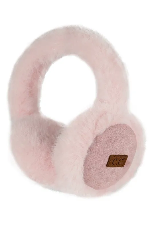 CC Suede And Fur Earmuff