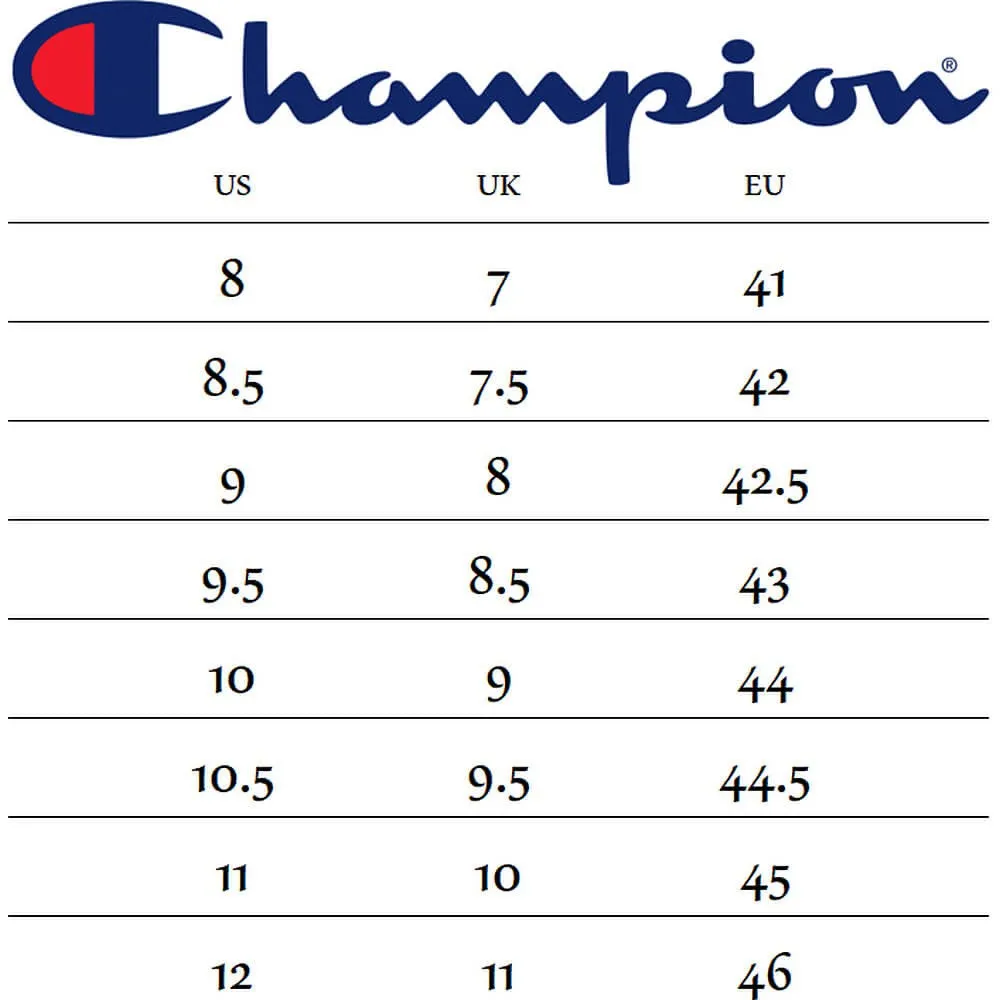 Champion Low Cut Shoe Royal Low White