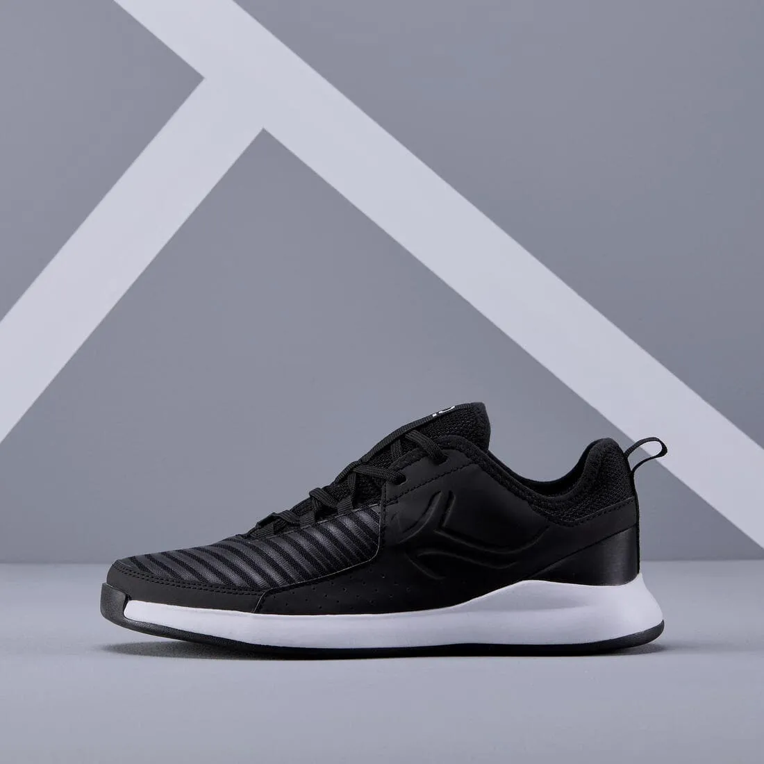 CHAUSSURES DE TENNIS FEMME ARTENGO TS 130 NOIRE