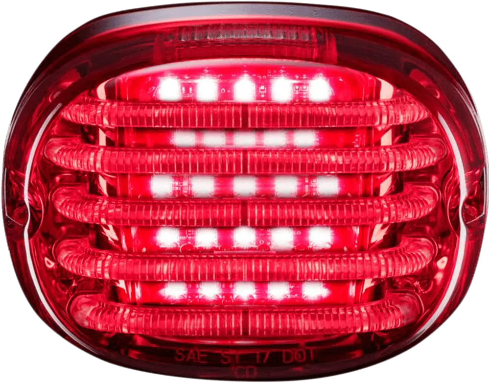 Custom Dynamics PB-TL-SBW-S Probeam LED Squareback Taillight with License Plate Illumination Window - Smoke