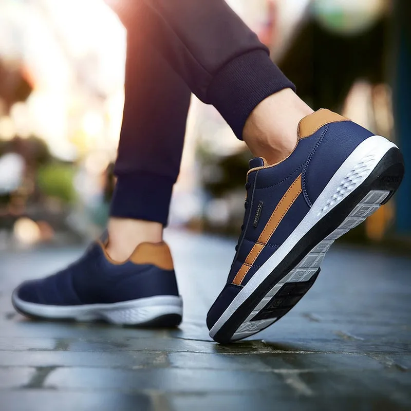 Driftwell Everyday Sneakers – Breathable Vegan Style for Him 🌬️🖤