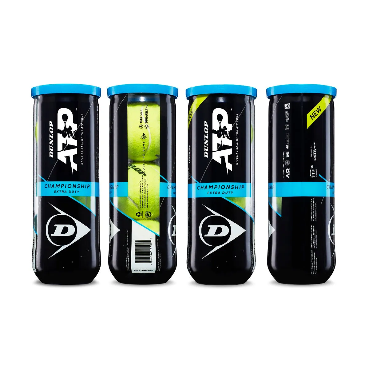 Dunlop ATP Championship Extra Duty Tennis Balls
