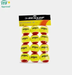 Dunlop Stage 3 Tennis Ball 12 Pack