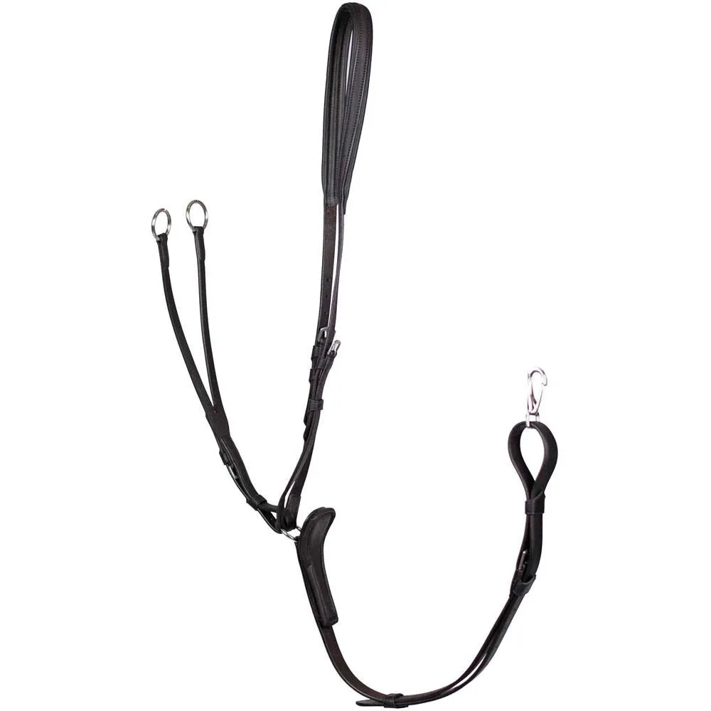 Eco Rider Comfort Martingale: Padded Versatility with Lambswool and Leather