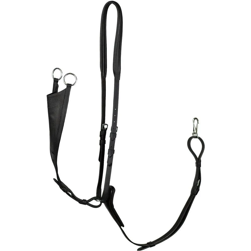Eco Rider Comfort Martingale: Padded Versatility with Lambswool and Leather
