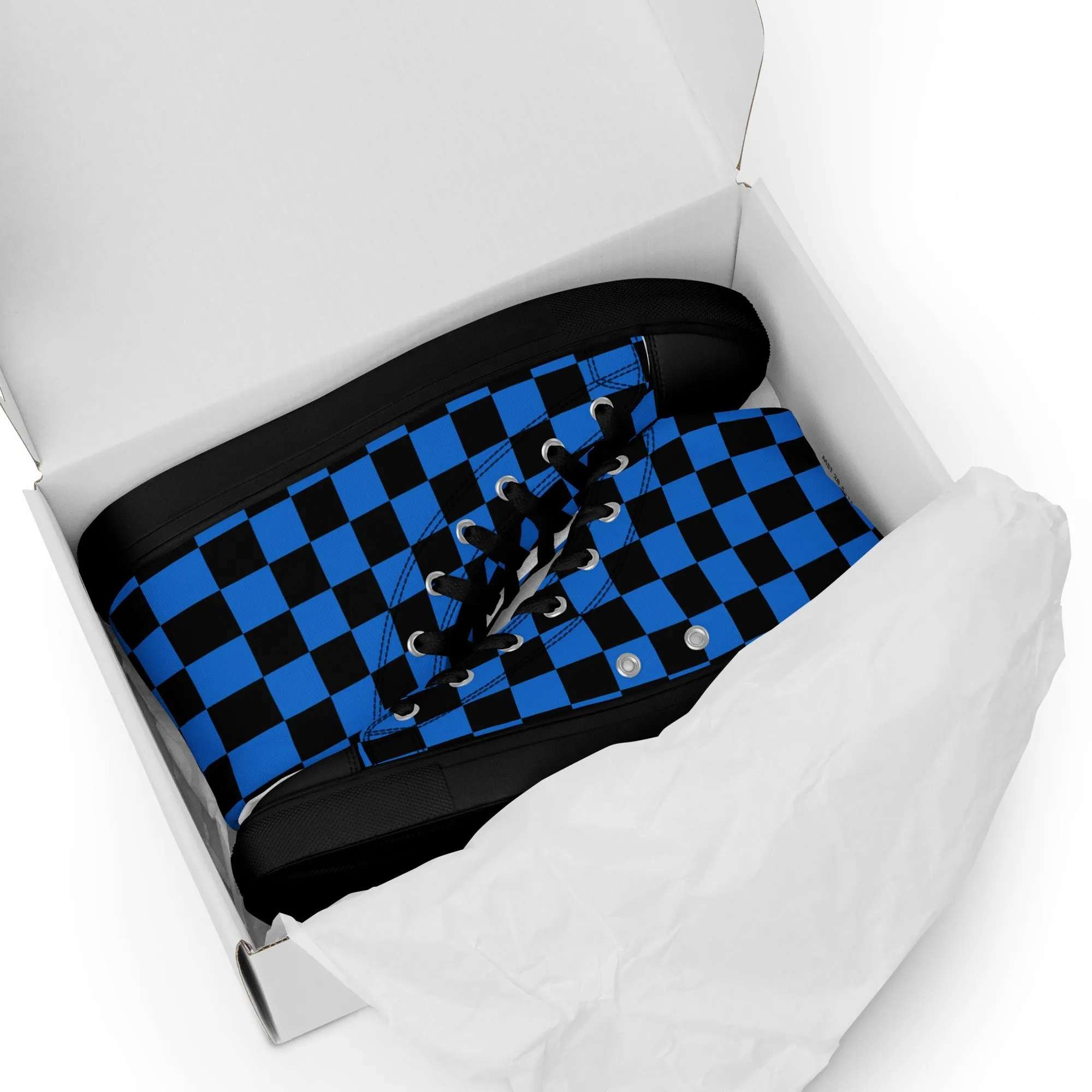 Electric Cabbie - Women's High Top Sneakers