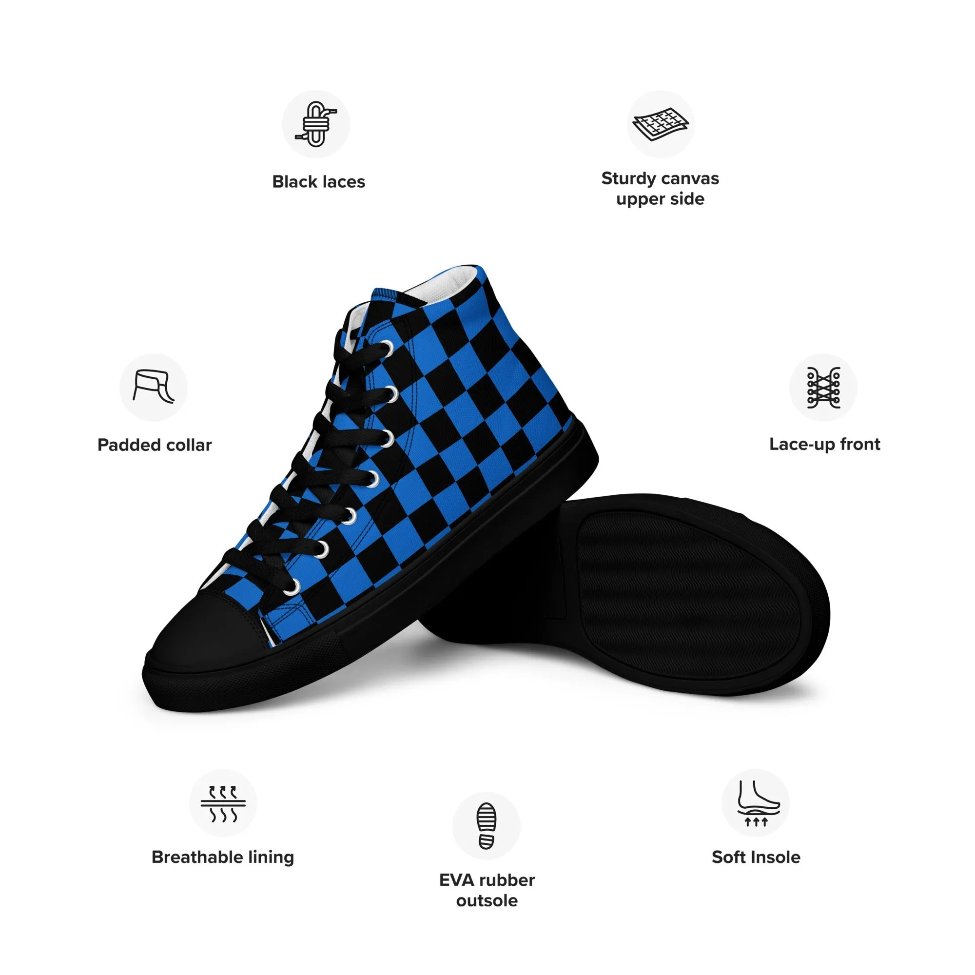 Electric Cabbie - Women's High Top Sneakers