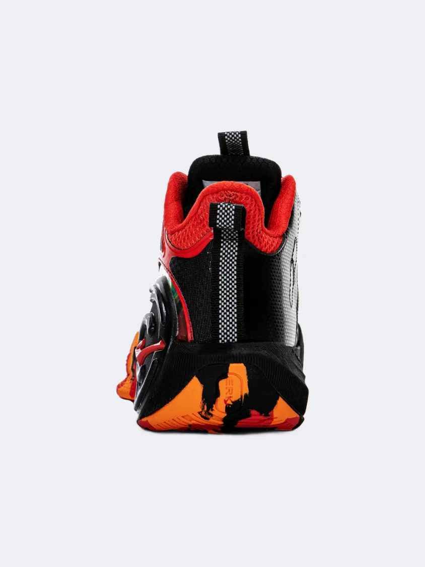 Erke Gs-Boys Basketball Shoes Black/Red