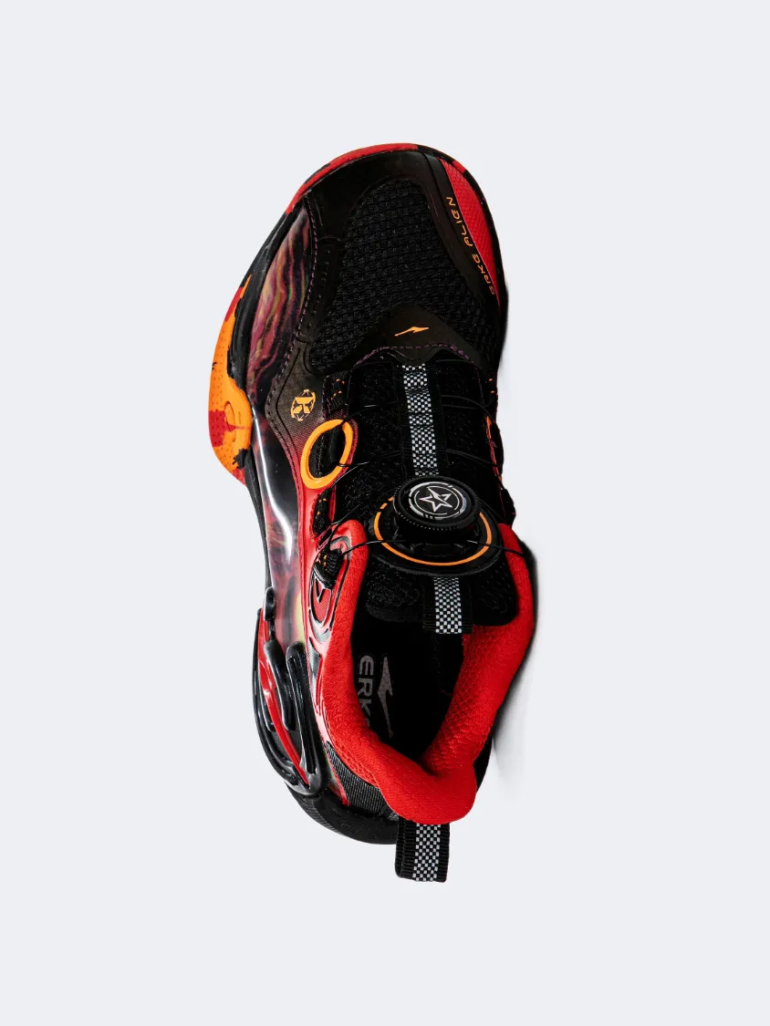 Erke Gs-Boys Basketball Shoes Black/Red