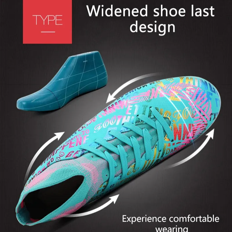 F50 Dual Tone Youth Ronaldo Soccer Cleats AG/FG CR7 Soccer Shoes