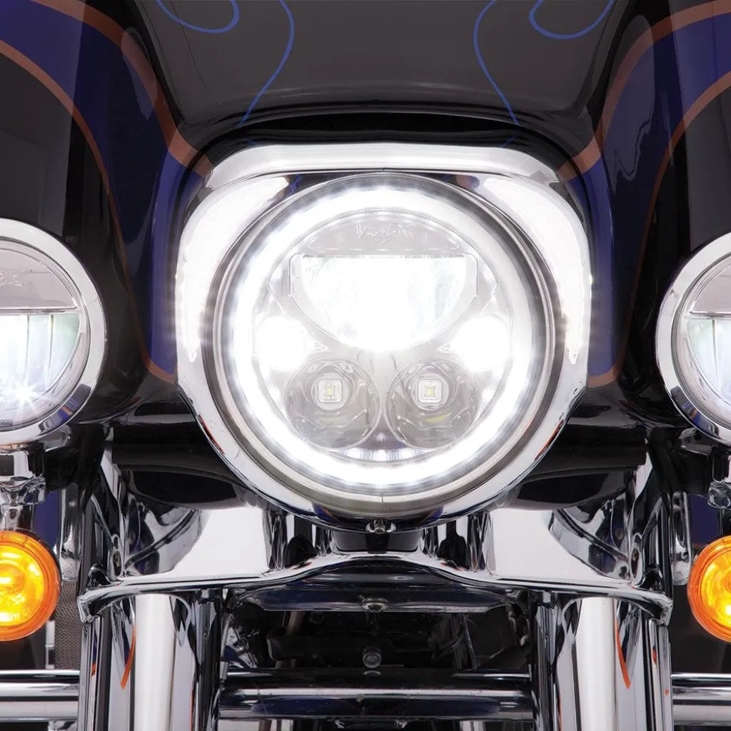 Fang® Headlight Bezel '96-'13, Chrome
