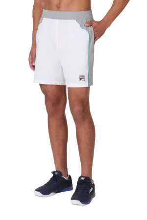 FILA MENS BACKSPIN COLOR BLOCK SHORT