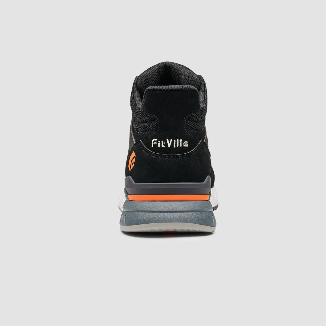 FitVille Women's High-top Rebound Core Walking Shoes V4