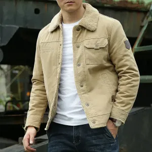 Fleece-lined Winter Jacket for Men