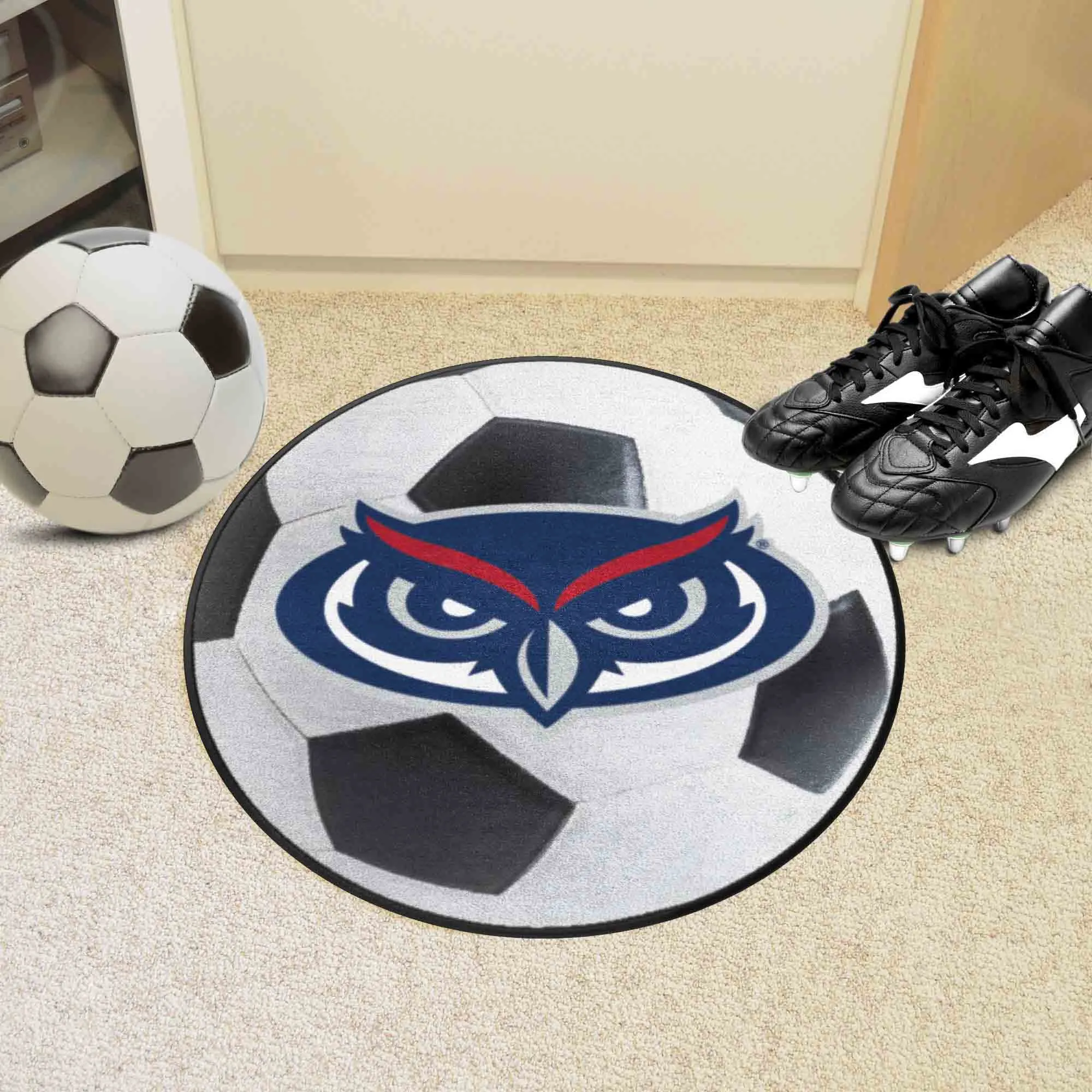 Florida Atlantic University Soccer Ball Mat