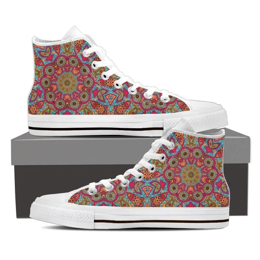 Flying Fish Mandala High Top