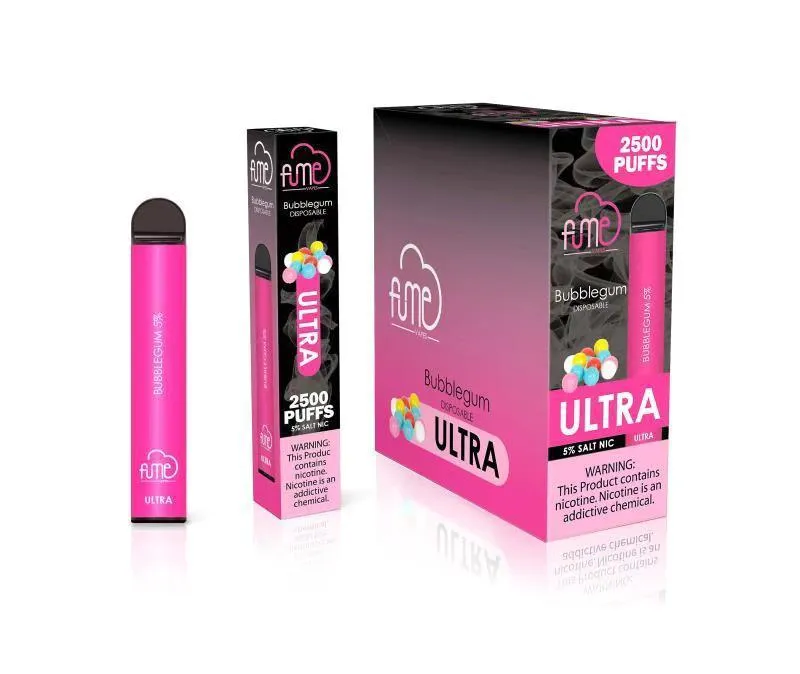 Fume Ultra Disposable Vape 2500 Puffs - 10 Pack