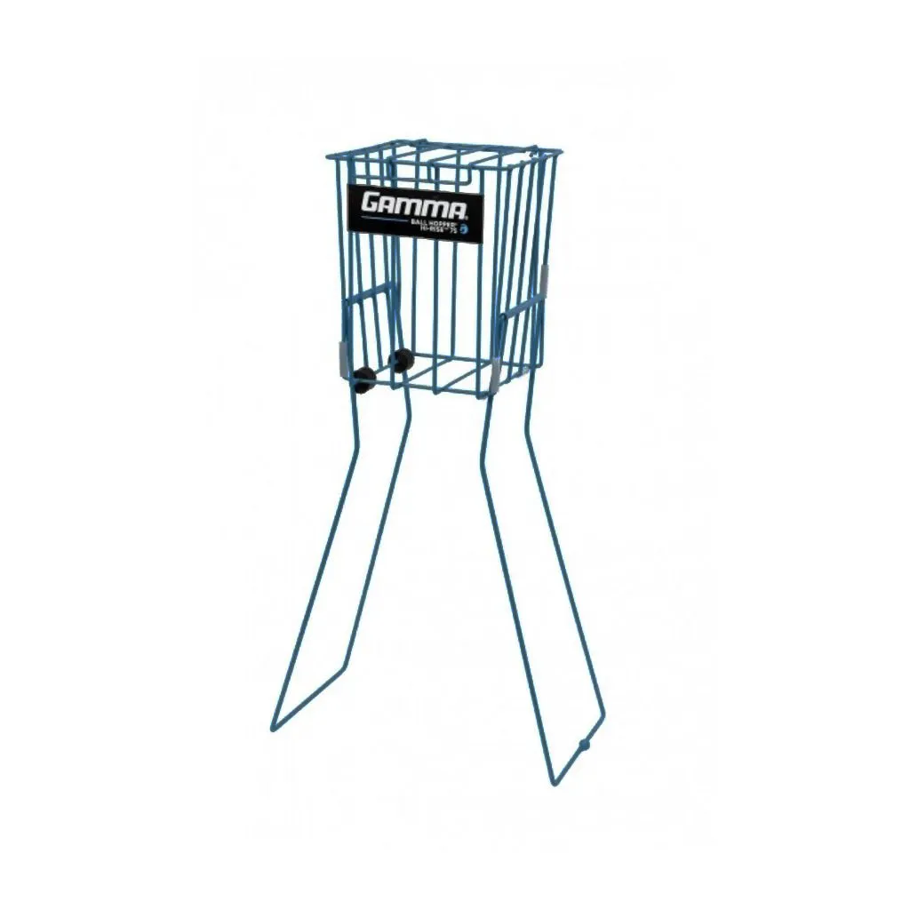 Gamma Ball Hopper Hi-Rise 75 with Wheels (Blue)