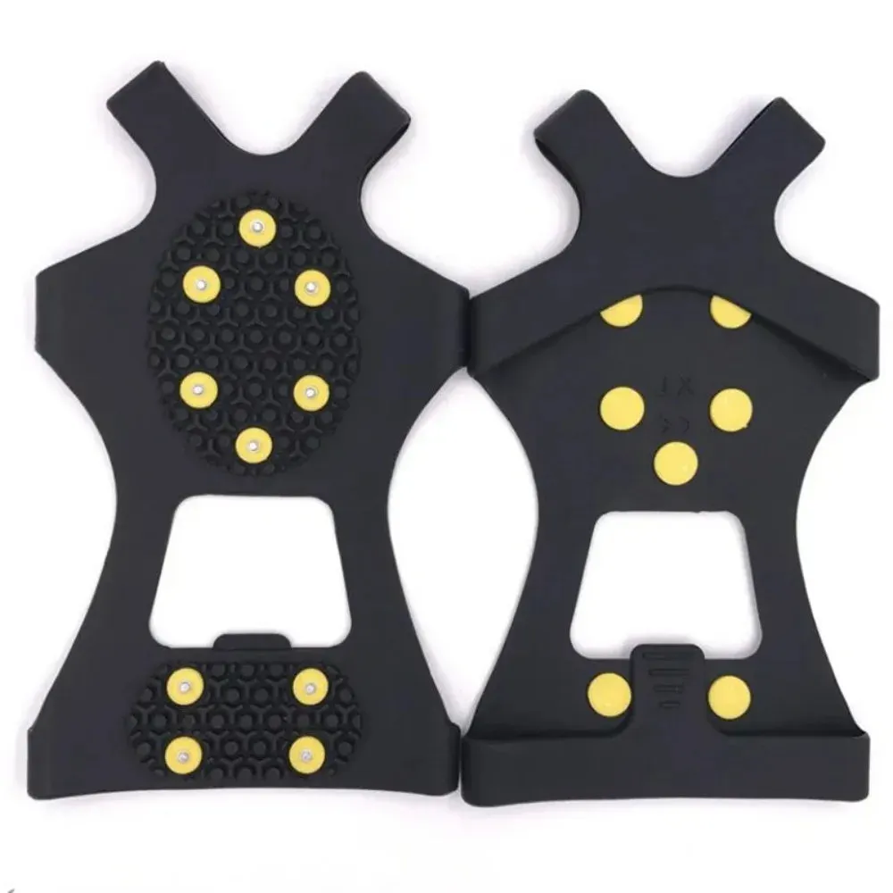 GET A FREE One Pair of 10 Steel Studs Crampons Snow Grips Cleats for Ice and Snow.