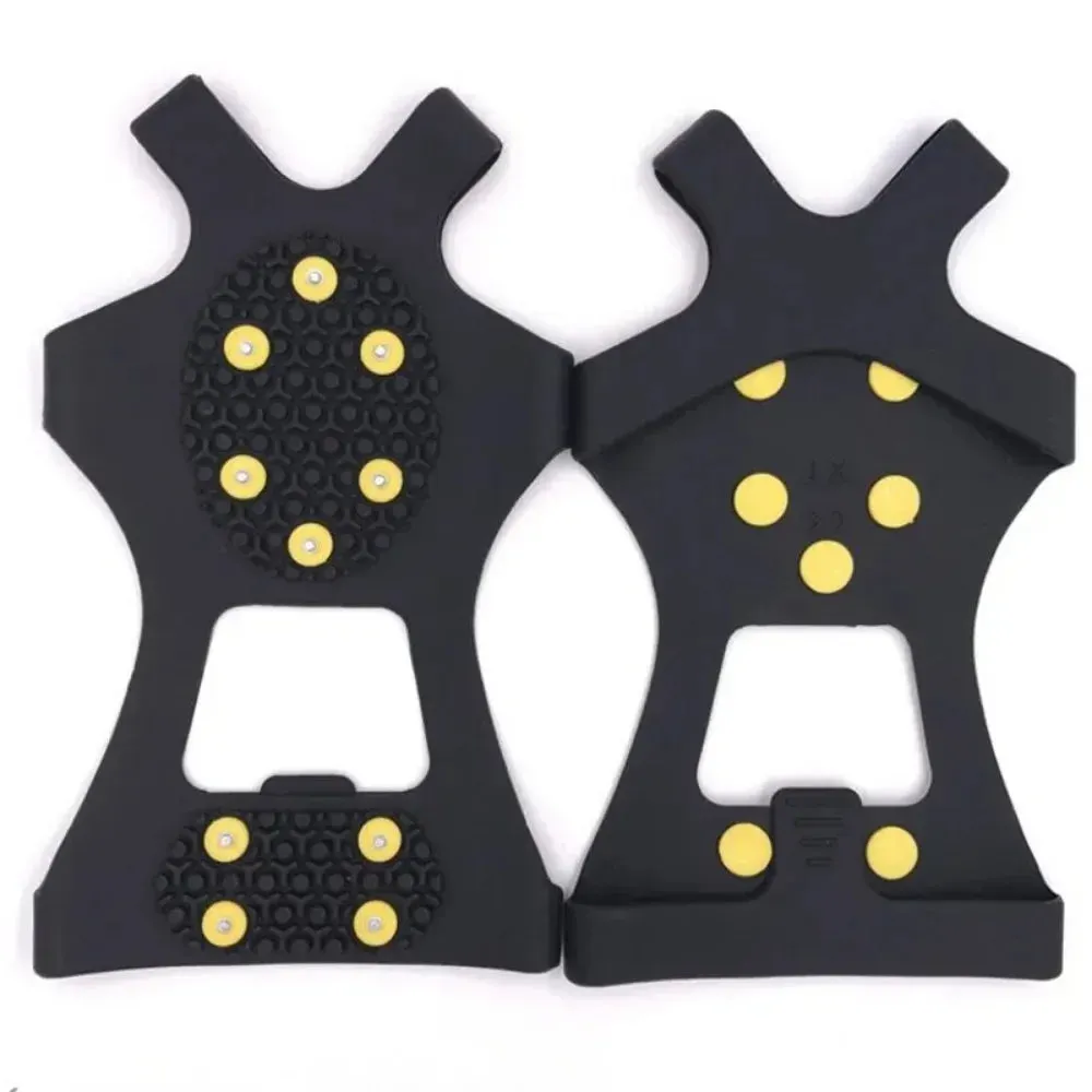 GET A FREE One Pair of 10 Steel Studs Crampons Snow Grips Cleats for Ice and Snow.