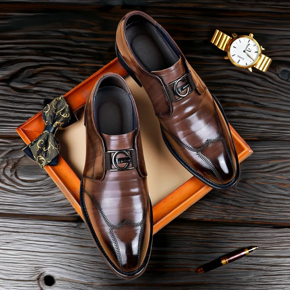 Gio - Low Leather Shoes