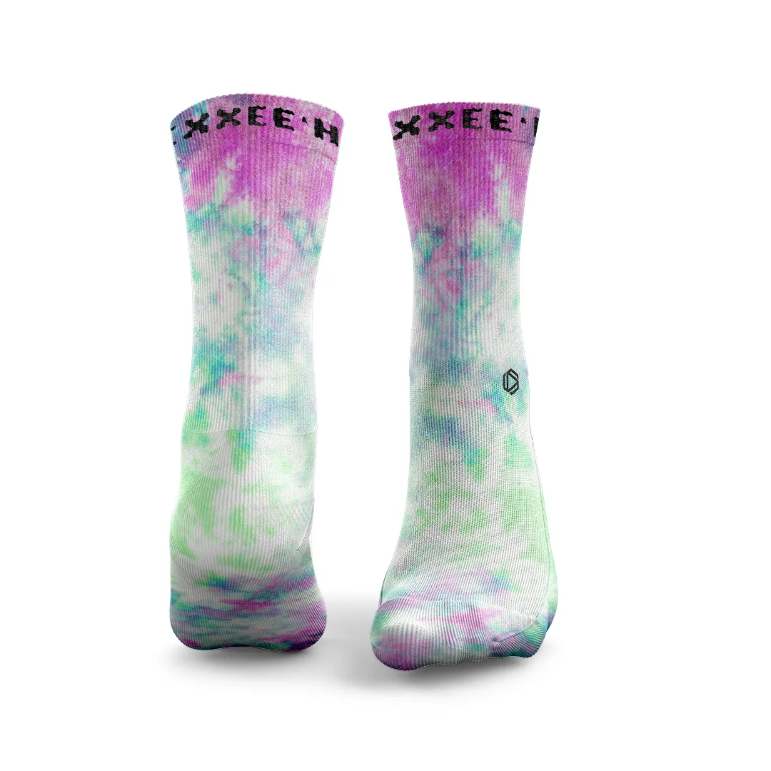 Halo Tie Dye Bundle (Pink&Green/Sea Green/Purple&Baby Blue)
