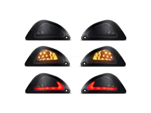 HD Corse Turn Signals Indicator Rear Smoked | SXL/LX/LXV/S 50-150cc