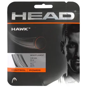 Head Hawk 18 Tennis Strings in Grey