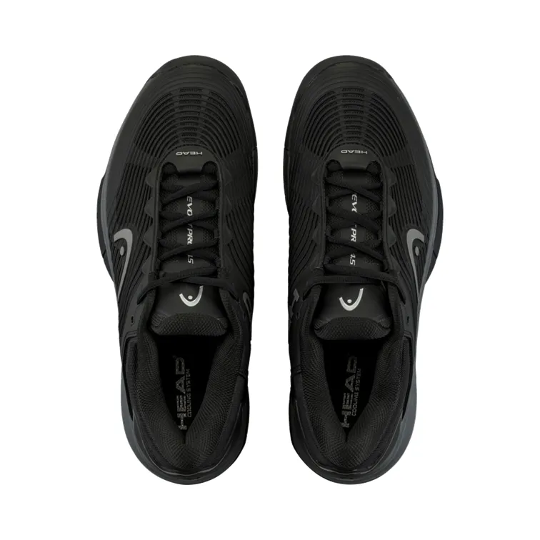 Head Revolt Pro 4.5 Black & Dark Grey Men's Tennis Shoes