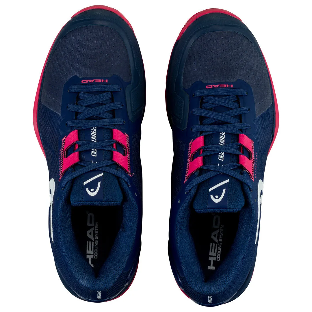 Head Sprint Pro 3.5 Clay Women's Tennis Shoe (Navy)