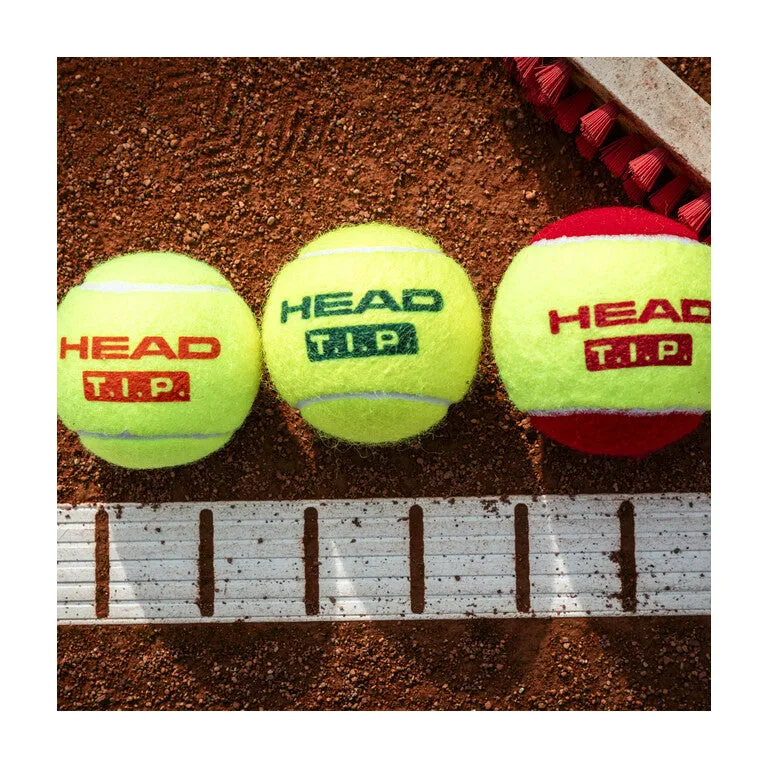 Head T.I.P. Orange 3 Tennis Balls (3 Cans)