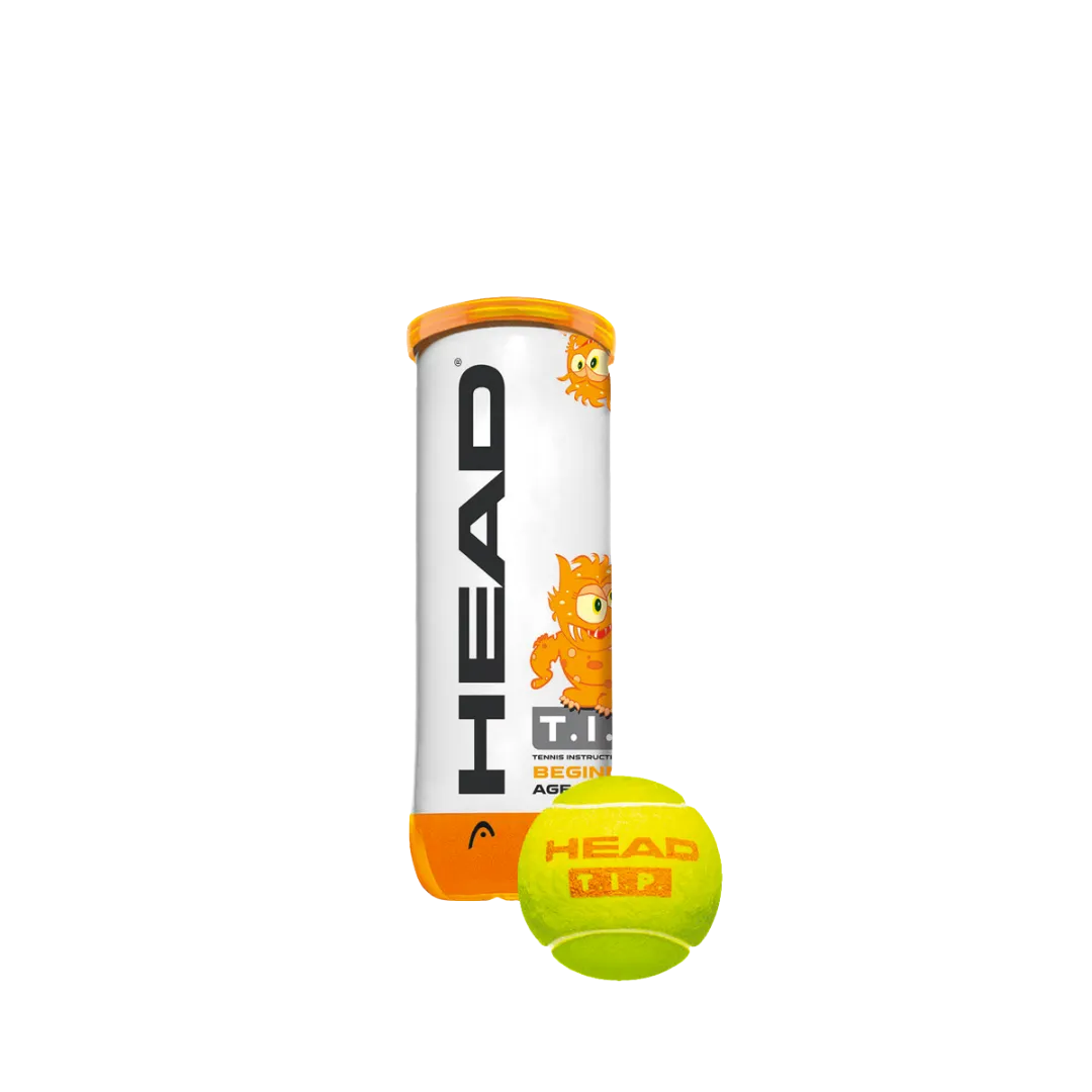 Head T.I.P. Orange 3 Tennis Balls (3 Cans)