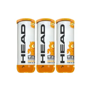 Head T.I.P. Orange 3 Tennis Balls (3 Cans)