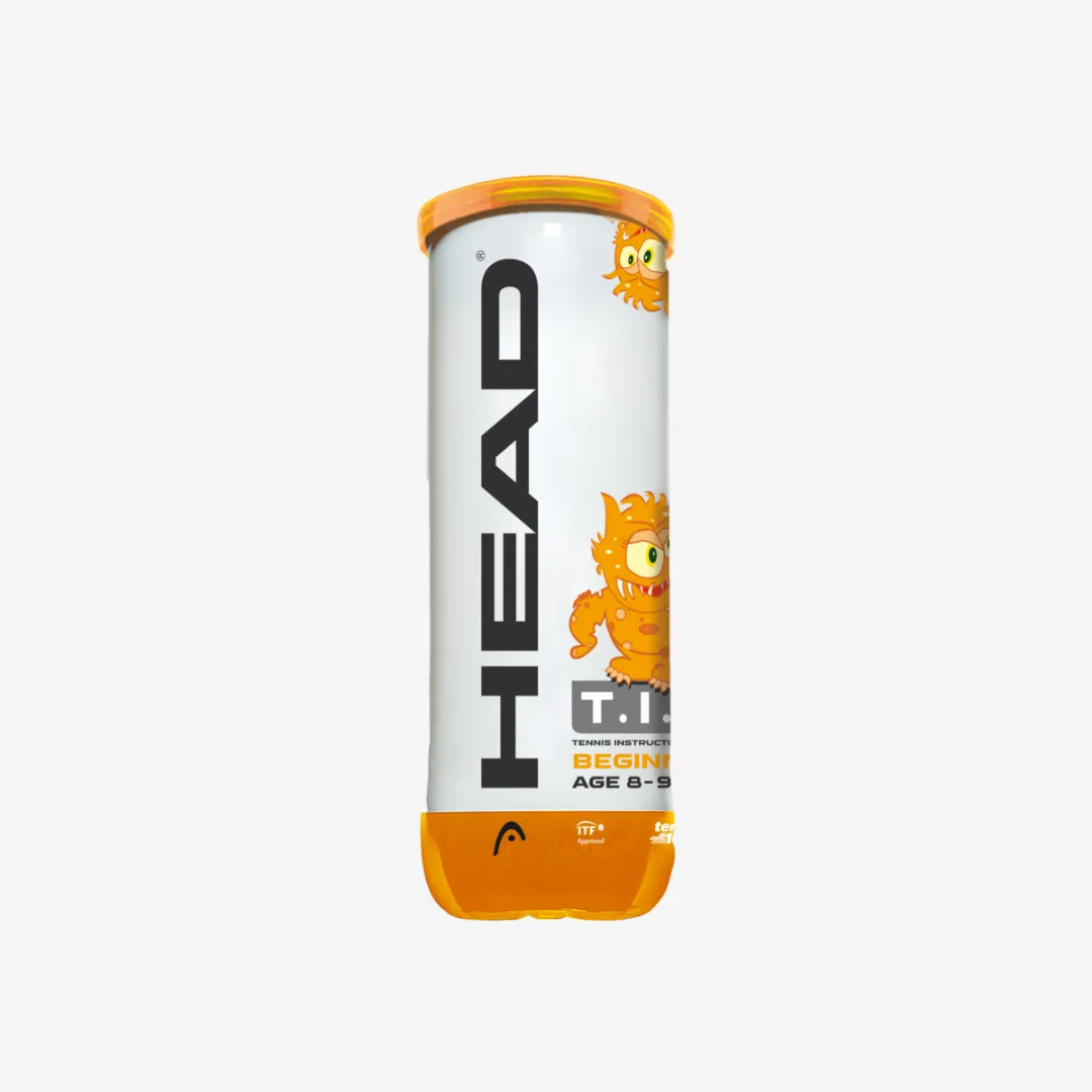 Head T.I.P. Orange 3 Tennis Balls (3 Cans)