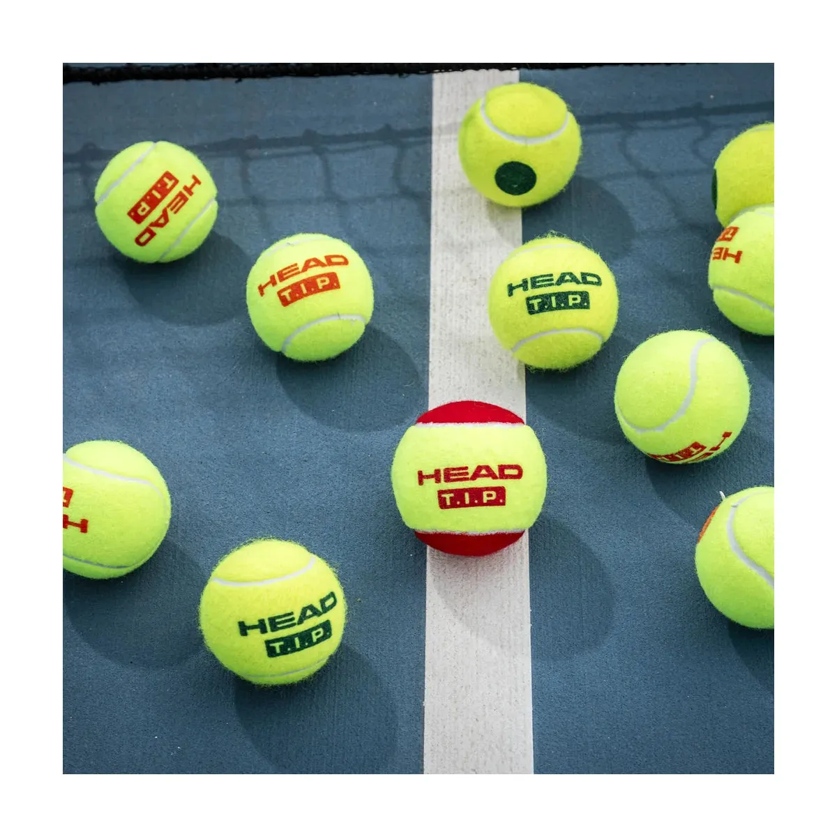 HEAD T.I.P. Red 3 Tennis Balls Single Pack